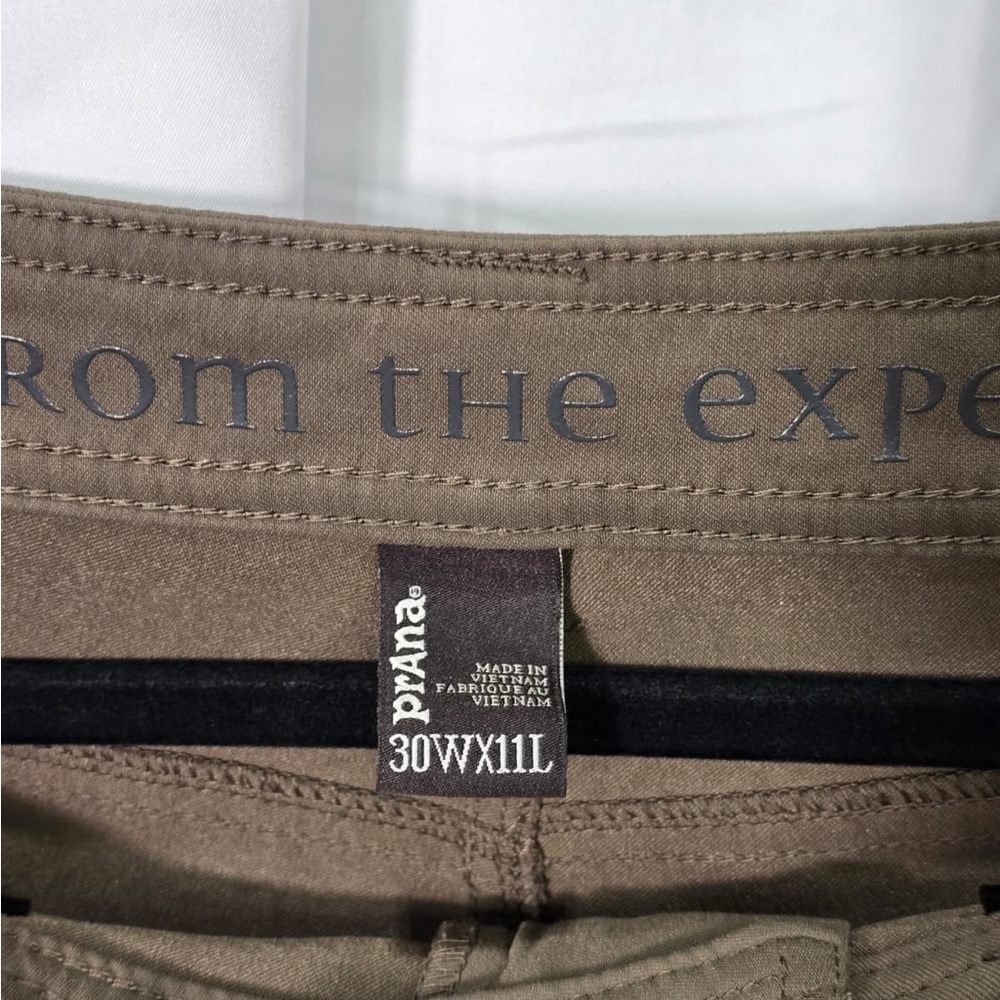 Prana Tan Stretch Bermuda Shorts - Picture 4 of 5